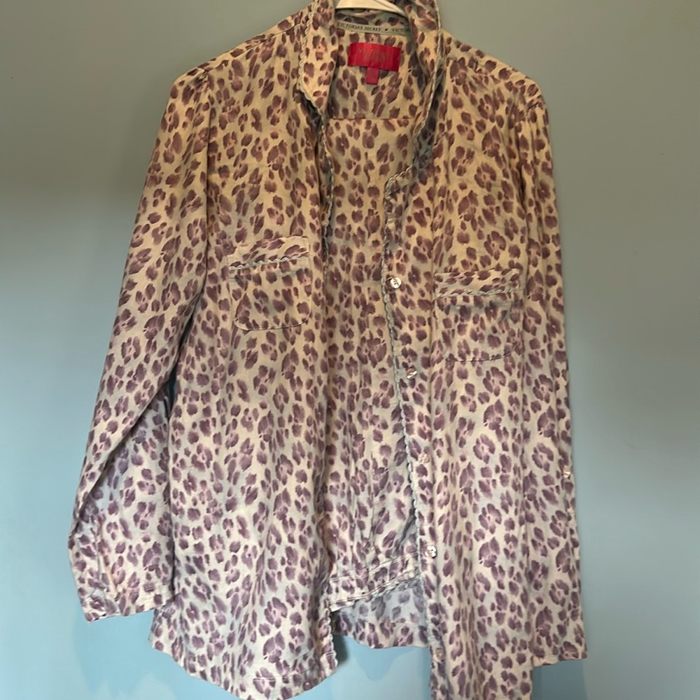 🐆Victorias Secret Flannel Pajamas